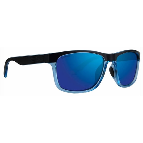 Epoch Eyewear Epoch Delta 2.0 Sporty Sunglasses Golf (Black-Blue Crystal Mirror)