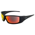 thumbnail image 1 of Epoch Eyewear Liberator Sport Sunglasses Black Frame Red Mirror Lens, 1 of 7