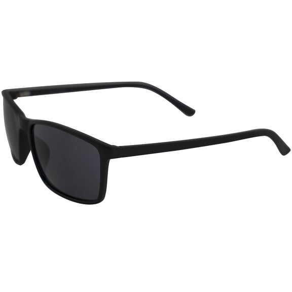 Epoch Eyewear Murphy Sport Motorcycle Sunglasses Black Frame with Smoke Lens