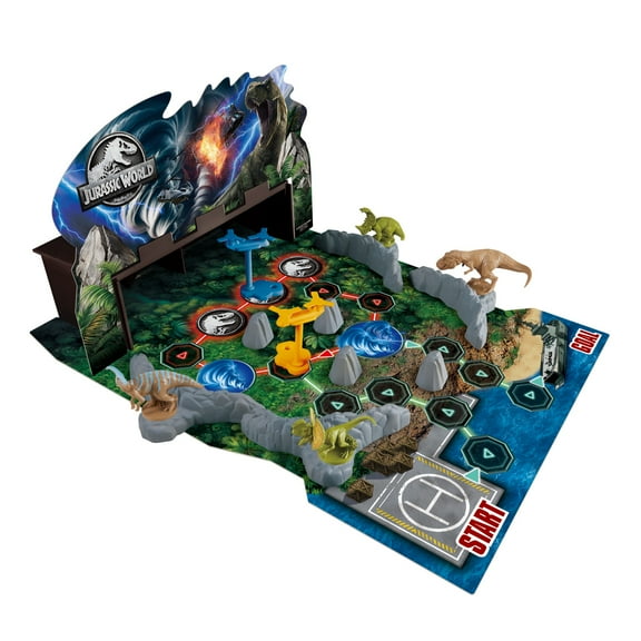Epoch Games Jurassic World Heat Wave Tornado, Tabletop Skill and Action Game, Ages 5+