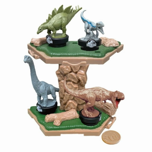 Epoch Games Jurassic World Island Quake Balancing Game, Tabletop Skill and Action Game, Ages 4+