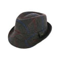 thumbnail image 1 of Epoch Hats Company  Classic Plaid Wool Fedora Hat (Men), 1 of 4