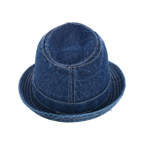 Epoch Hats Company Cotton Denim Fedora Hat (Men)