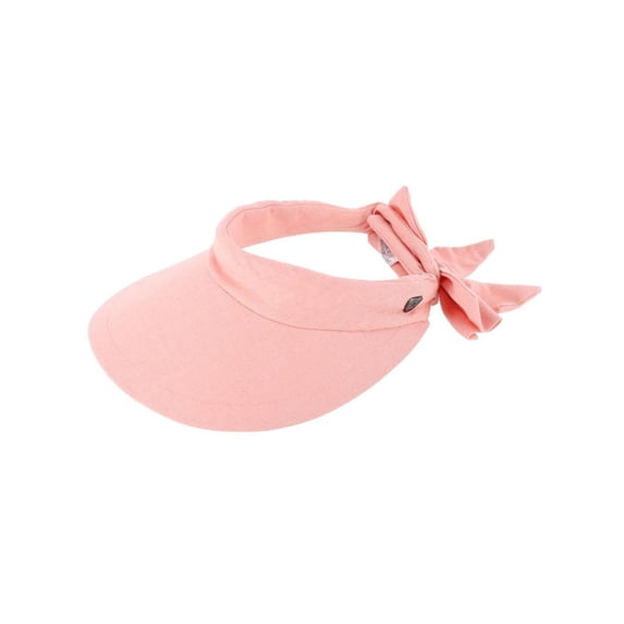 Epoch Hats Company Cotton Sun Visor with Back Bow (Women)