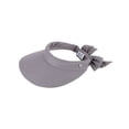 thumbnail image 1 of Epoch Hats Company  Cotton Sun Visor with Back Bow (Women), 1 of 4
