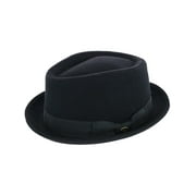 Epoch Hats Company  Diamond Shape Wool Fedora with Grosgrain Hatband (Men)