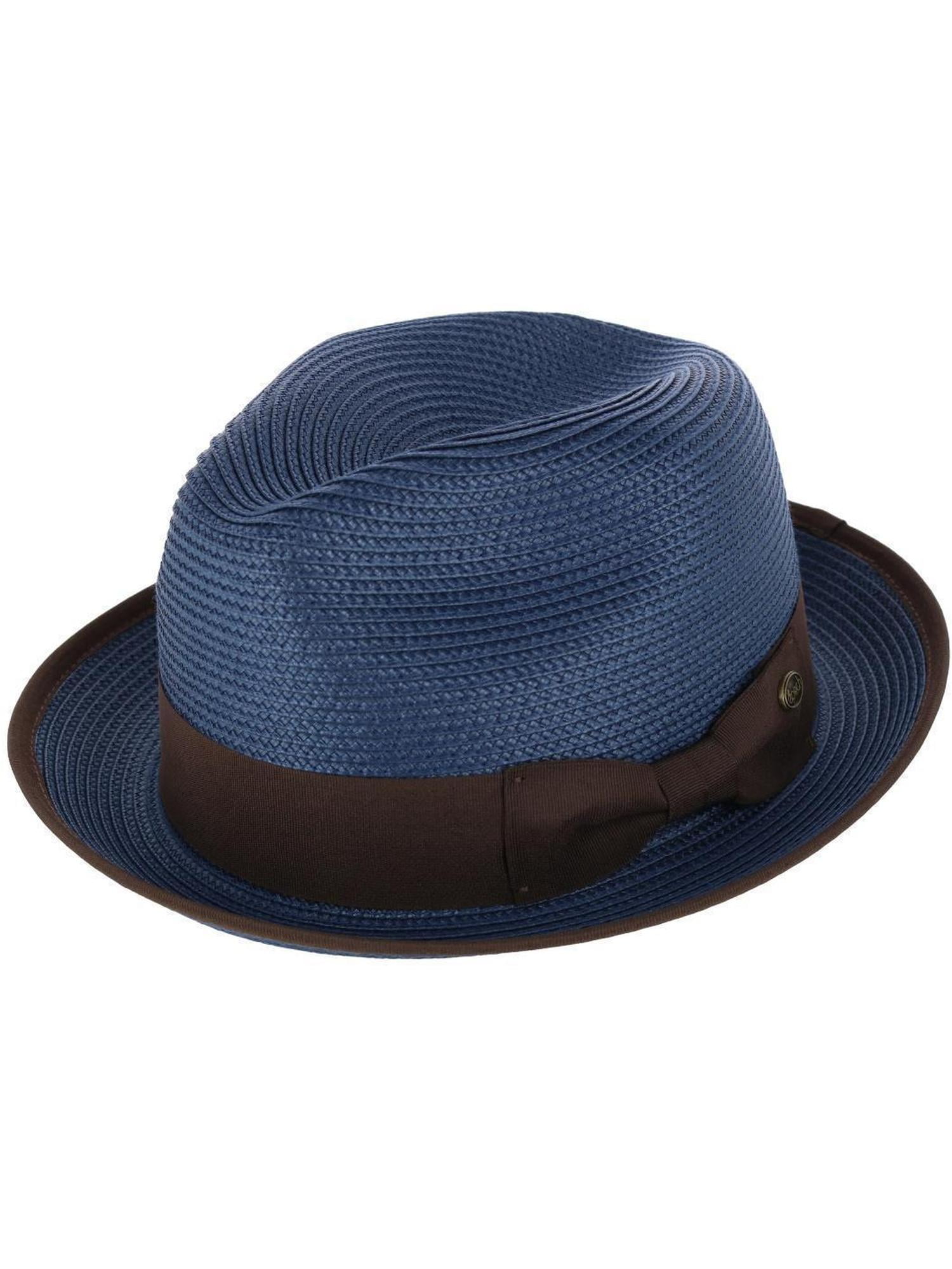 Epoch Hats Company Fedora with Contrast Band and Trim (Men)