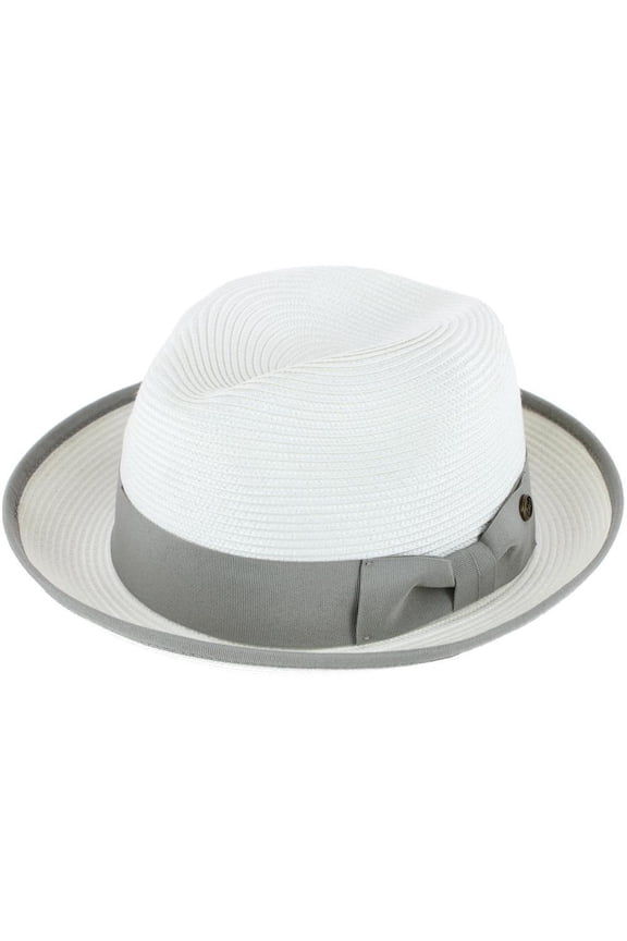Company  Fedora with Contrast Band and Trim (Men)