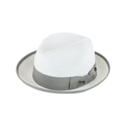 Epoch Hats Company Fedora with Contrast Band and Trim Men