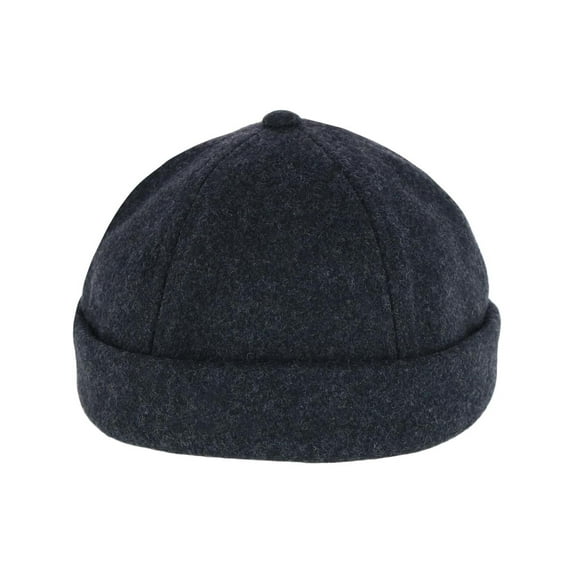 Epoch Hats Company  Rolled Cuff  Fisherman Wool Winter Cap (Men)