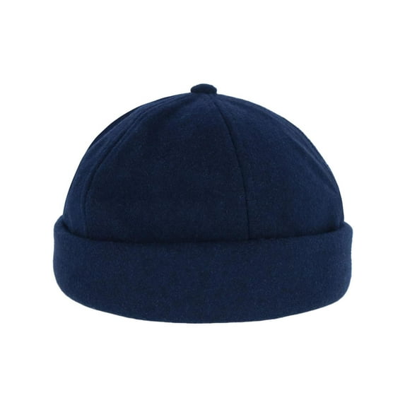 Epoch Hats Company Rolled Cuff Fisherman Wool Winter Cap (Men)