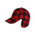 thumbnail image 1 of Epoch Hats Company  Sherpa Lined Wool Blend Earflap Baseball Cap (Men), 1 of 5