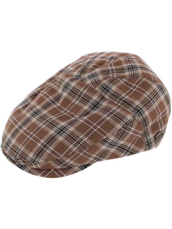 Company Slim Fit Plaid Ivy Cap (Men)