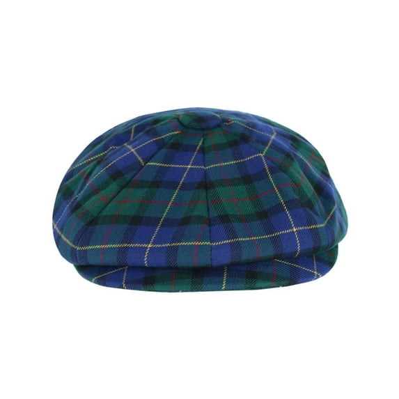 Epoch Hats Company Tartan Plaid Wool Newsboy Cap (Men)