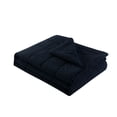 thumbnail image 1 of Epoch Hometex, Inc. Messy Bed Solid Color Soft Washed Cotton Bed Blanket Black King, 1 of 5