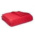 thumbnail image 1 of Epoch Hometex, Inc. Travelwarm Packable Nylon Down Alternative Indoor/ Outdoor Blanket Coral King, 1 of 5