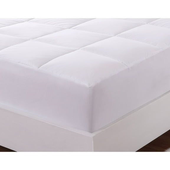 Epoch Hometex Nanofibre Cotton Water and Stain Resistant Mattress Pad Twin