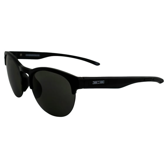 Epoch Sierra Black Sport Motorcycle Riding Driving Sunglasses with Smoke Lens