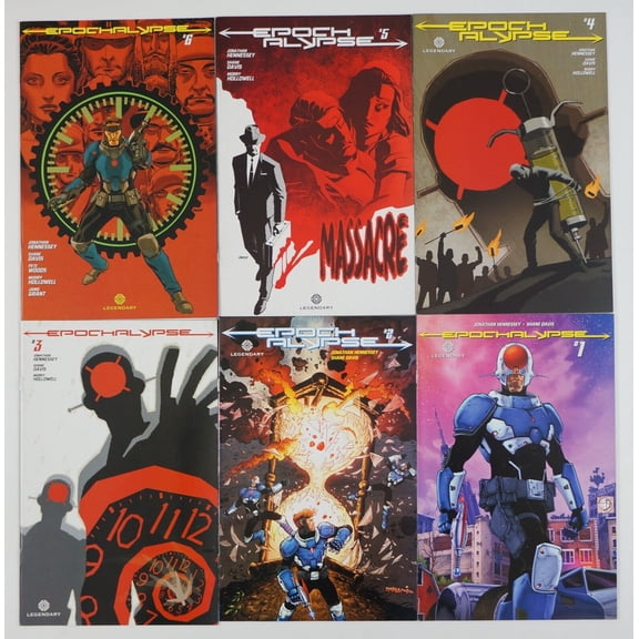 Epochalypse #1-6 VF/NM complete series Shane Davis ; Legendary