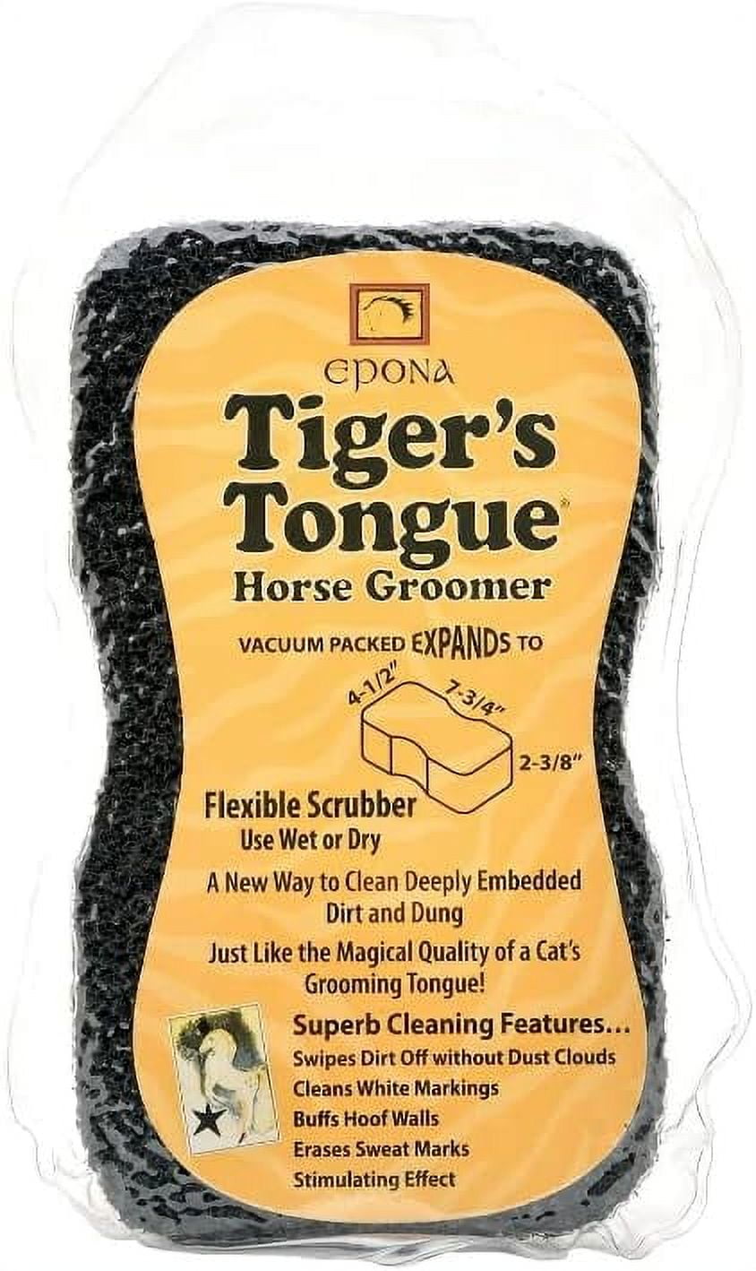 Epona Tongue and April Power Shower Sponge, Horse Sponge, Equine