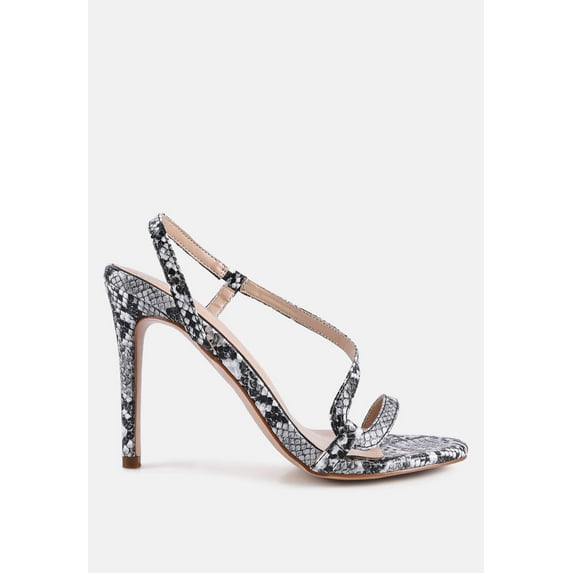 Epoque Heeled Strappy Slingback Sandals