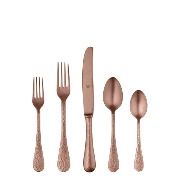 5 Pcs Place Setting Epoque Pewter Bronzo