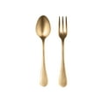 thumbnail image 1 of Epoque Pewter Gold Serving Set - 2 Pcs., 1 of 1