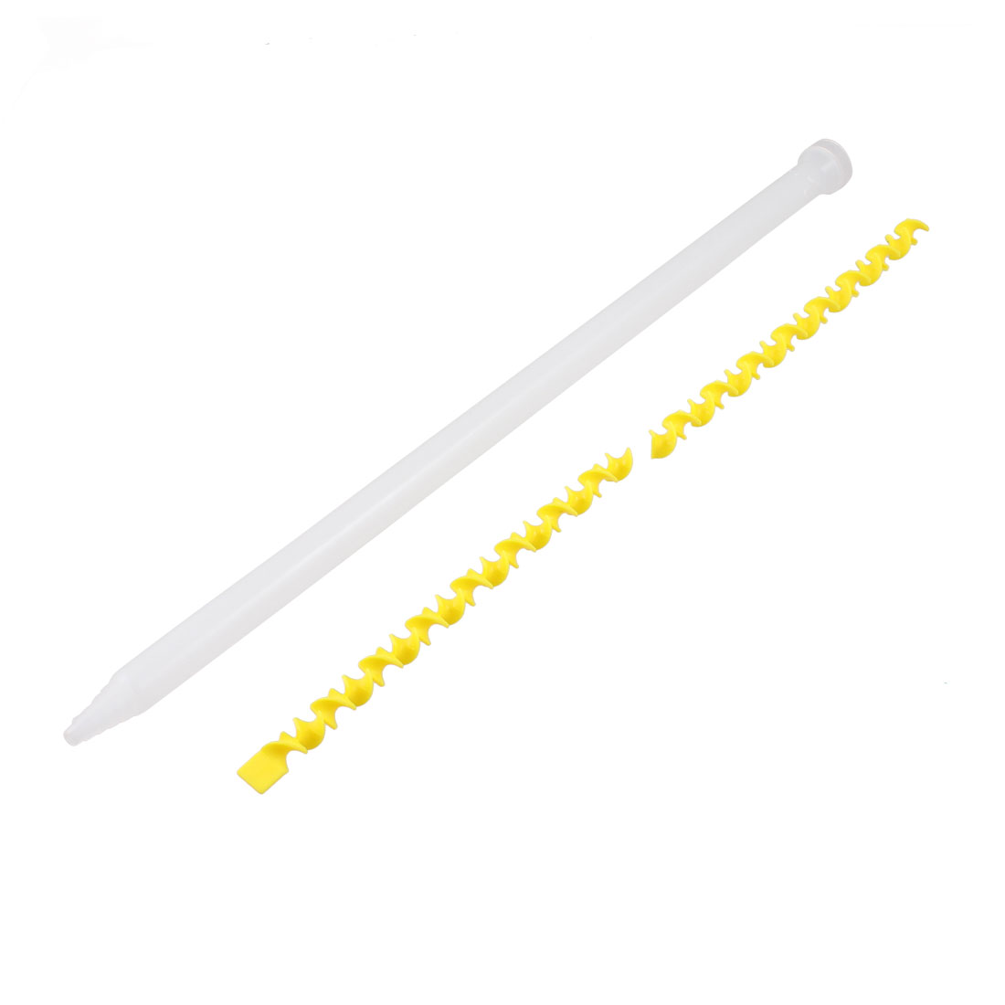 Epoxy Adhesive Applicator Yellow Static Mixing Mix Nozzle Manual