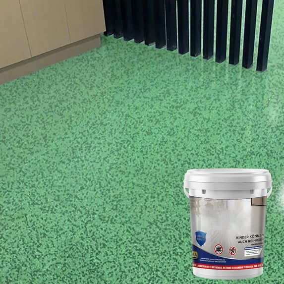 Epoxy Colored Sand Floor Paint, Epoxy Colored Sand Self Leveling Coating Epoxy Floor Paint For High Gloss Effect Garage Coating 500ml