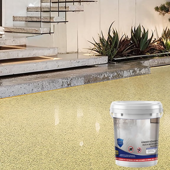 Epoxy Colored Sand Floor Paint, Epoxy Colored Sand Self Leveling Coating, Louis Forest Epoxy Floor Paint, for High Gloss Marble Effect Garage Coating,500ml