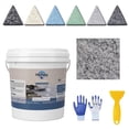 Epoxy Colored Sand Floor Paint, Epoxy Floor Paint High Gloss Marble ...