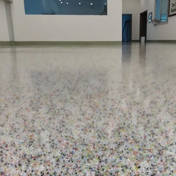 Epoxy Colored Sand Floor Paint Self-Leveling Coating with High Gloss ...