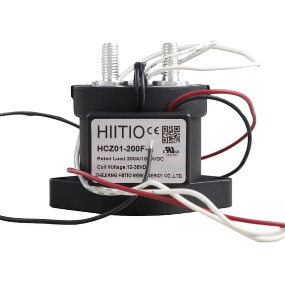 Epoxy Contactor, High Voltage 1000Vdc 200A Epoxy Resin Contactor, Coil Rated Voltage 12-36VDC, 48-72VDC, Epoxy Resin Package, EV/HEV