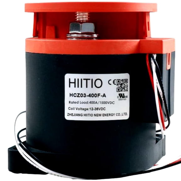 Epoxy Contactor, High Voltage 1500Vdc 400A Epoxy Resin Contactor, Coil Rated Voltage 24VDC, 12-36VDC, Epoxy Resin Package, EV/HEV