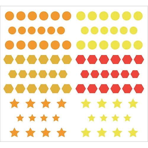 Epoxy Dots and Shapes Stickers