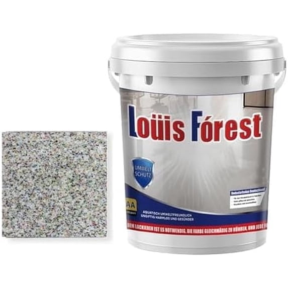 Epoxy Floor Paint, Epoxy Sand Floor Paint, High Gloss Marble Effect Coating for Concrete, Waterproof, Non-Slip, for Basement, Wood Floors, Garage, Outdoor ,Colored,1kg(32oz)