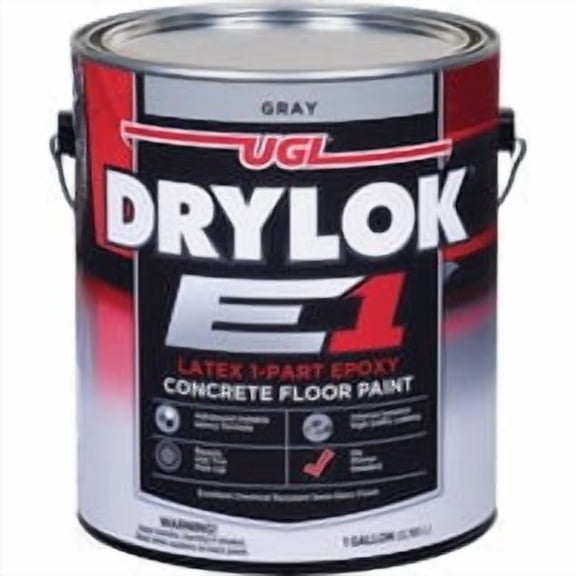 United Gilsonite Lab UGL DryLok E1 One-Part Epoxy Concrete Floor Paint - Pack of 2