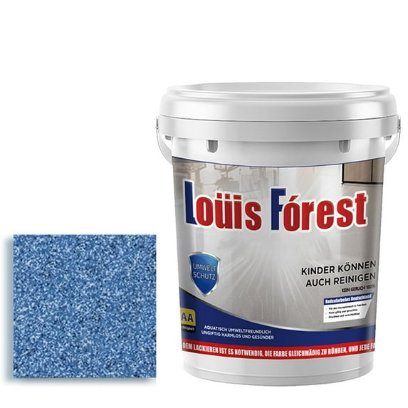 Epoxy Floor Paint With High-Gloss Colored Sand Texture Patterns, Long-Lasting Epoxy Floor Coating Resistant To Pressure Impact Wear For High-Traffic Areas, Waterproof Non-Slip