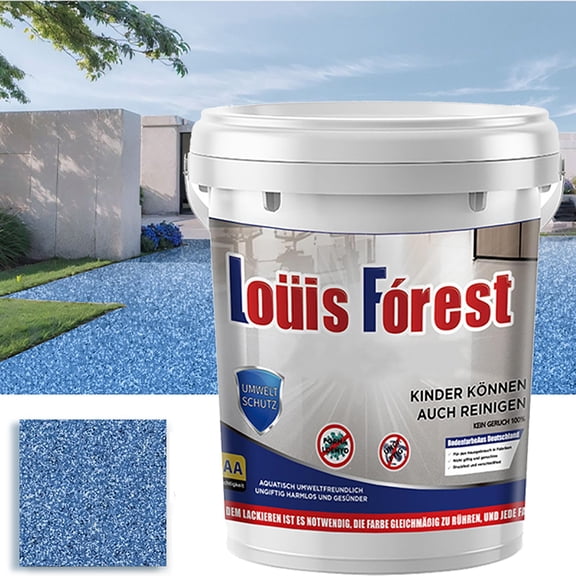 Epoxy Floor Paint Quick Dry Waterproof Floor Paint Imitation Marble Paint Concrete Paint Outdoor Epoxy Floor Paint High-Gloss Marble Effect Epoxy Floor Coating Epoxy Colored Sand Floor Paint