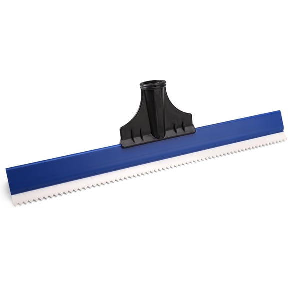 Epoxy Floor Squeegee, 16 Inch Epoxy Squeegee with 0.16 Inch Teeth Notched for Self Leveling Cement Urethane Trowel Spreader Floor Tools for Professionals Beginners