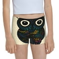 Easygdp Owl with Mandala Girls Hipster Cotton Underwear Little Girls