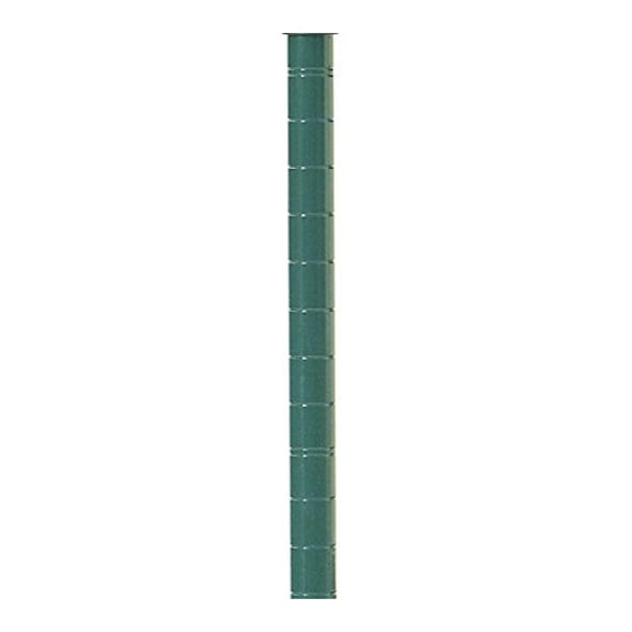 Epoxy Green Coated Wire Shelf Shelving Posts 74" - 4 Posts