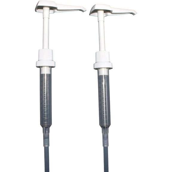 Epoxy Hand Pump Dispenser Fits Most 1 Gallon Jugs and Containers. (Pack of 2)