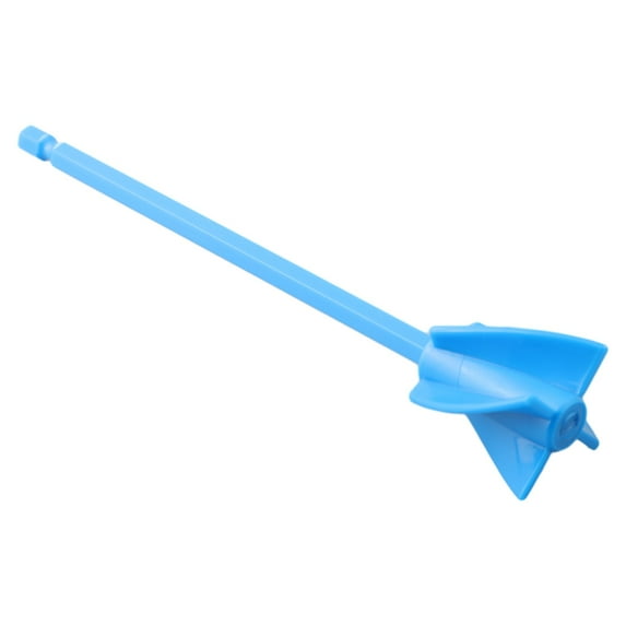 Epoxy Mixer Paint Drill Attachment Paddle Consistency Liquids Resin Head Stirrer Blue