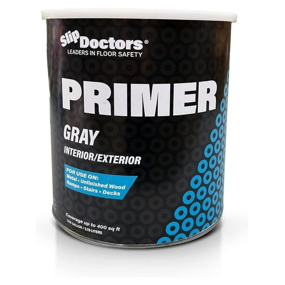 Epoxy Paint Primer (Gallon) for Wood, Metal and Concrete Ideal for Exterior and Interior Floors and Stairs Fast Drying & Corrosion Resistant