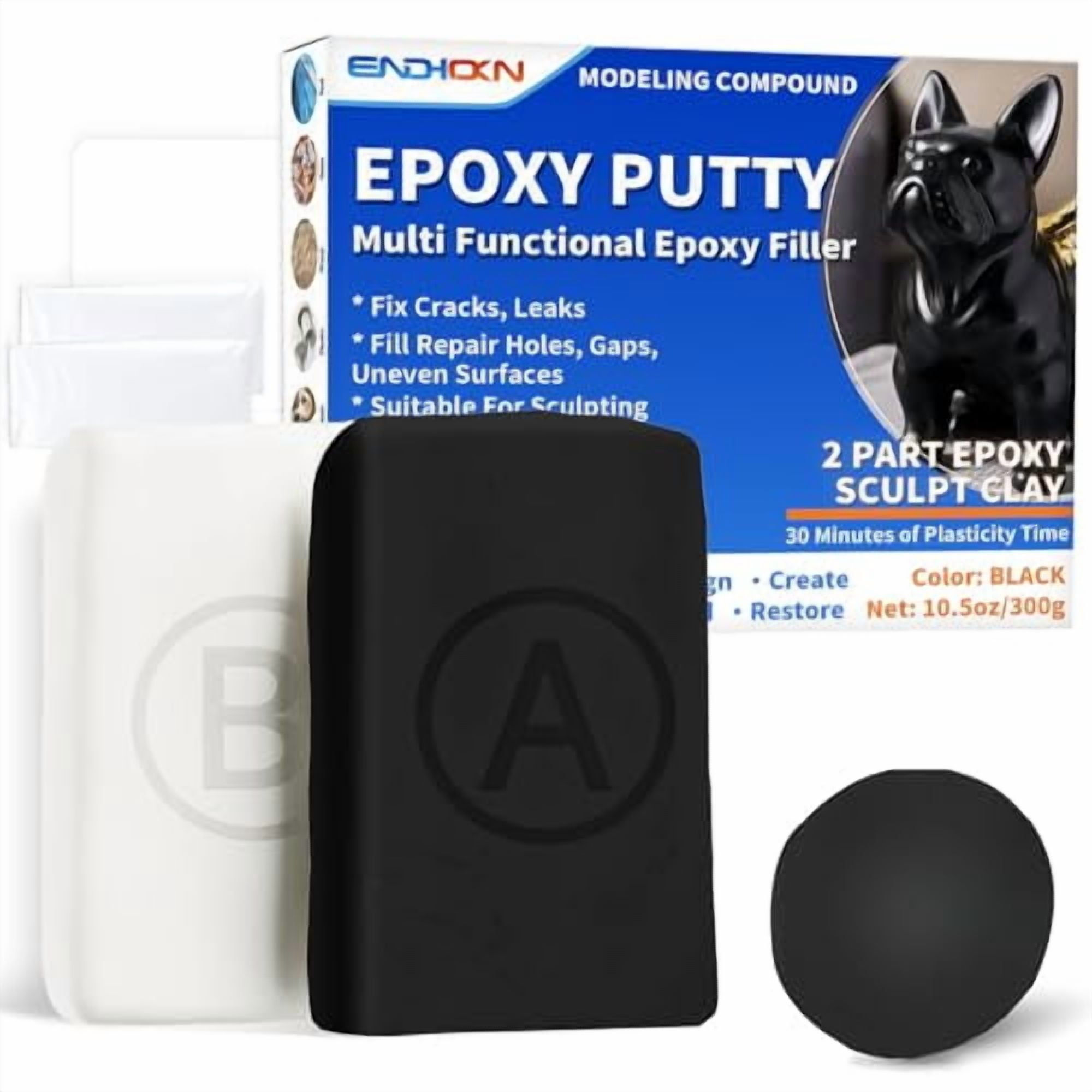 Polyvance Tab Magic Molding Putty - 2-Part Silicone For Headlight Tab Repair, 5 Min Work Time - View #2