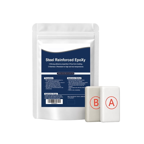 Epoxy Putty Repair Paste, Fast Curing Epoxy Resin Filler, Quick Bonding Repair Clay, Waterproof Compound for Metal Ceramic Wood Plastic Crack Repair