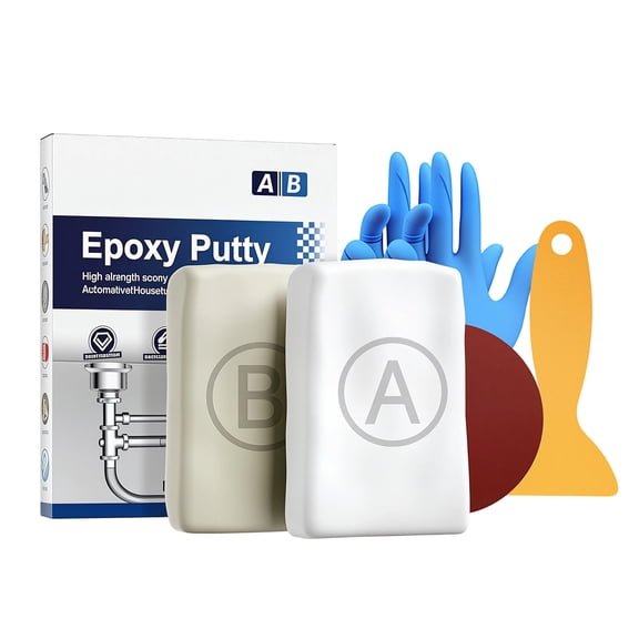 Epoxy Putty for Metal Repair Plumbing Automotive and Household Use Two Part Kneadable Resin Adhesive Compound 2 Pack