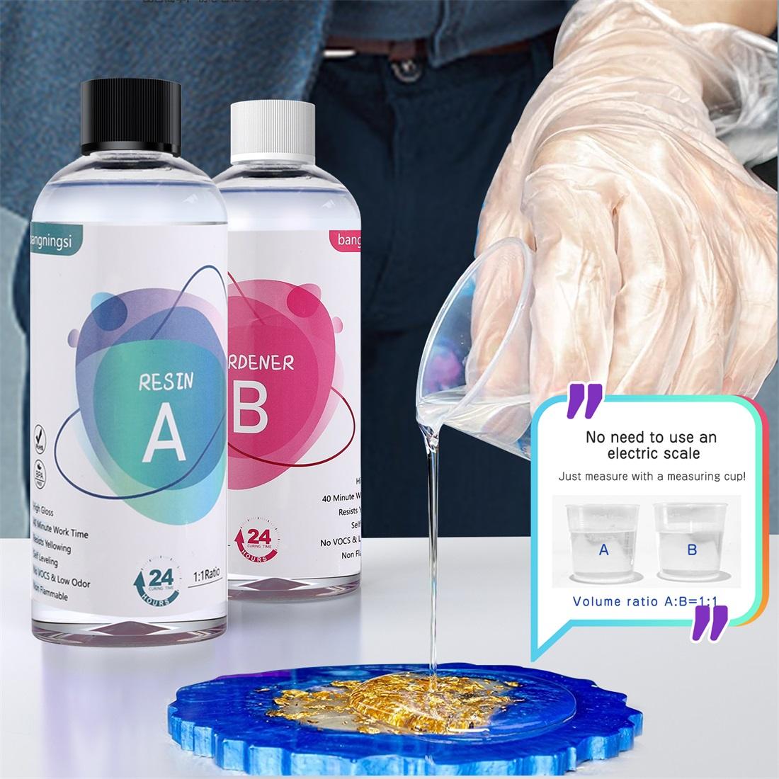 Dr Crafty Epoxy Resin Epoxy Resin Kit Crystal Clear Art Resin