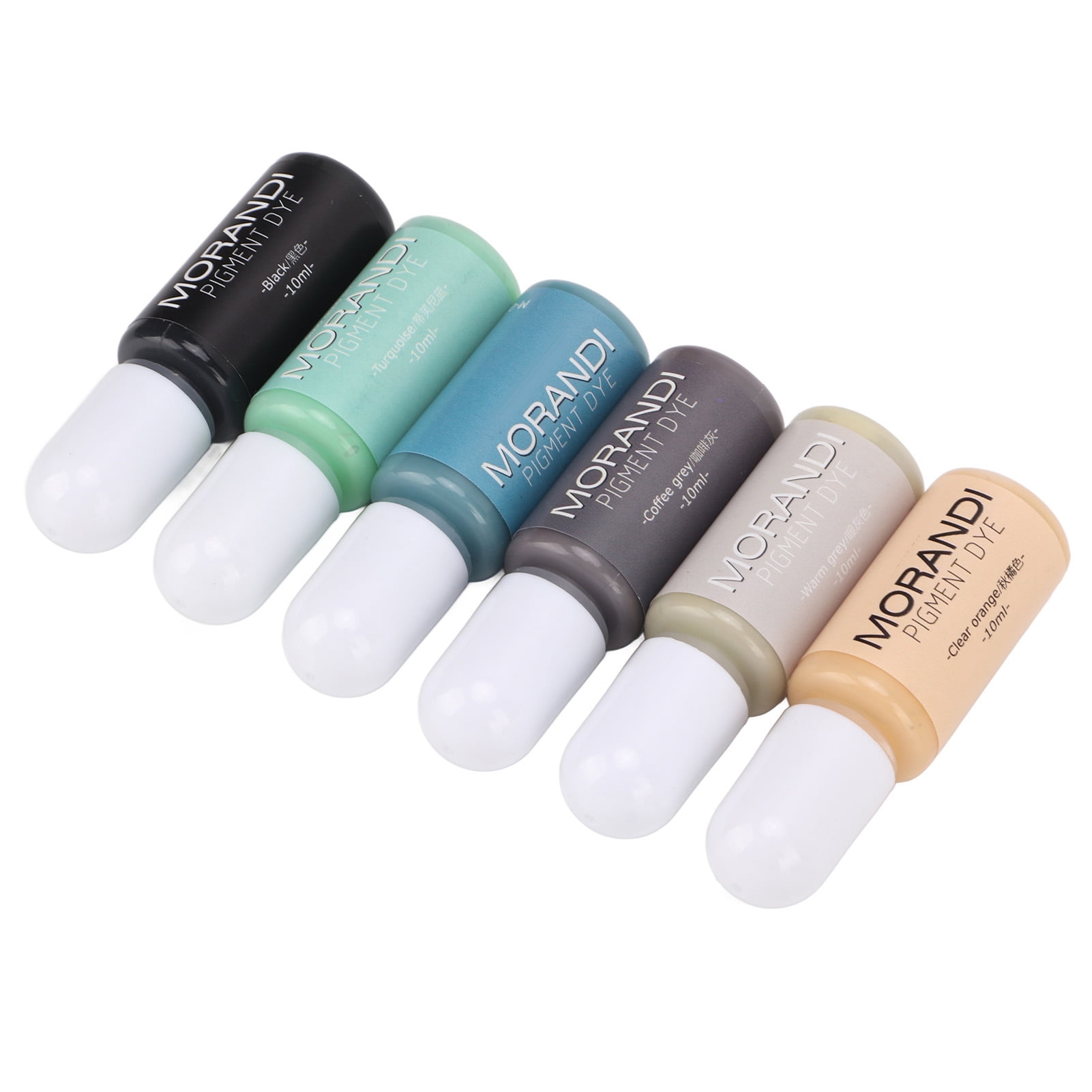 Epoxy Resin Color Pigment, 6 Colors Liquid Translucent Epoxy Resin